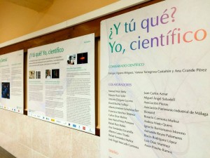 Exposición "Yo, científico" (Encuentros con la Ciencia)         